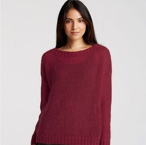 Eileen Fisher airy mohair sweater